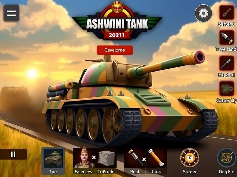 Ashwini Tank Gameplay Screenshot